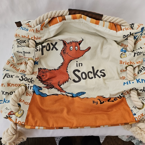 DR. SEUSS Fox In Socks Bag by ASD Living - Picture 4 of 14